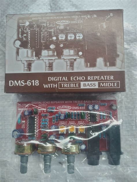 Kit Digital Echo Repeater Delay Plus Tone Control Lazada Indonesia