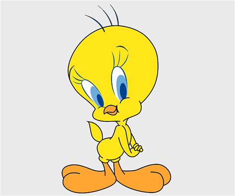 Tweety Bird Looney Tunes Drawing Sylvester And Tweety Cartoon Yellow