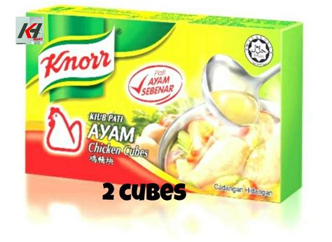 Knorr Cube Chicken 20g 2 Cubes Ready Stock New Pgmall