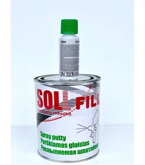 Купить Распыляемая шпатлевка SOLL FILL 1 кг в Гродно
