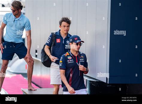 Monte Carlo Monaco Circuit De Monaco 28 May 2023 Sergio Perez