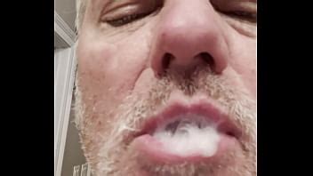 Playing With My Own Cum In My Mouth Before Swallowing It XVIDEOS