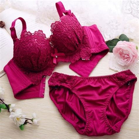 Femme lingerie sexy sous vêtements soutien gorge et culotte ensemble culottes et bralette coton