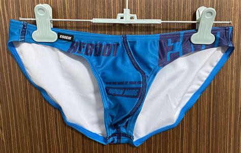 New EGDE REBOOT RE Super Low Rise Bikini Underwear Cobalt Blue Men S Fashion Bottoms New