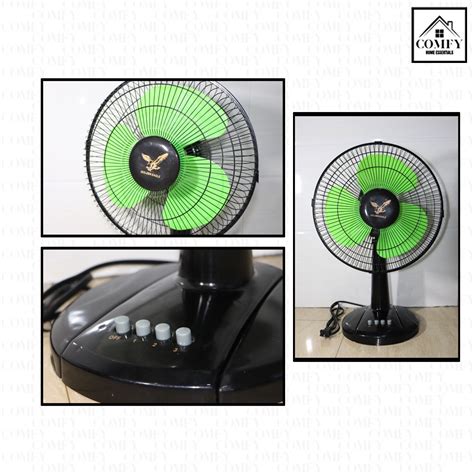 12 Inches Golden Eagle Electric Desk Fan 3 High Performance Speed