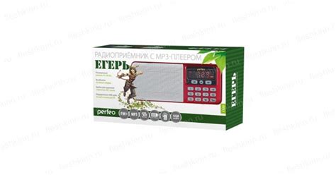 Аудиосистема портативная Perfeo Егерь i120-R (FM, MP3), 3Вт купить ...