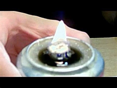 Вечный фитиль и растопка из силикагеля - YouTube