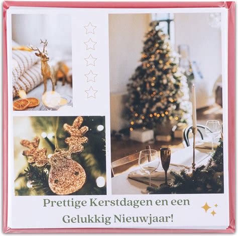 Kerstkaarten 3 Pakjes X Mas Harmony Kerst Fotokaarten Bol