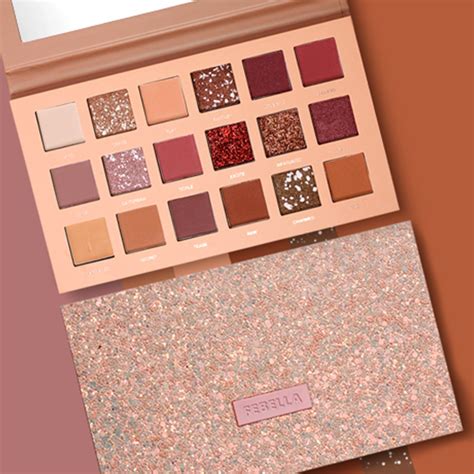 Paleta de sombras avançada Febella Cinderela sombra nude de alta cor cristalina PSO30319