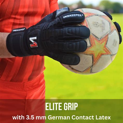 ONEKEEPER Solid White with Removable Fingersaves Goalkeeper Gloves