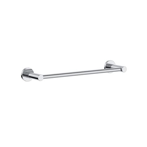 Round Single Towel Rail 300mm Chrome CLARK