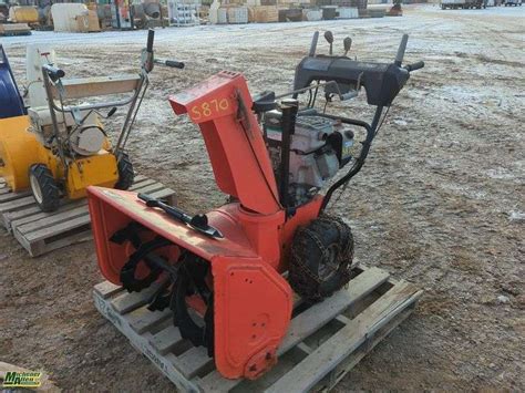 Deluxe Snowblower Michener Allen Auctioneering Ltd