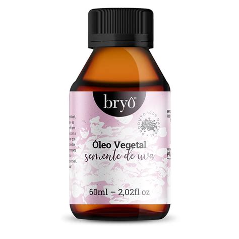 Óleo Vegetal Semente Uva Bryo 60ml Organu