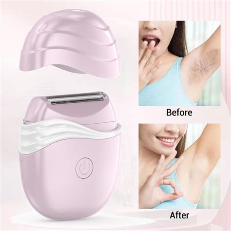 Jual Women Electric Epilator Shaver Bikini Underarm Leg Face Hair Removal Trimmer Body Depilador