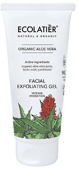 Aloe Vera Relaxing Moisturizing Gel Ecolatier Exfoliating Gel