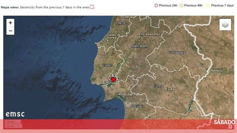 Sismo de magnitude 3 4 sentido na região de Lisboa Última Hora SÁBADO