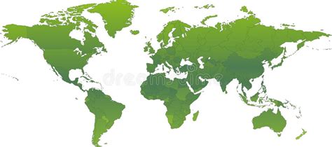 Germany Green Map Stock Illustrations 2274 Germany Green Map Stock