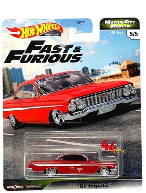 Машинка Hot Wheels Impala Fast Furious Premium Хот Вилс Премиум