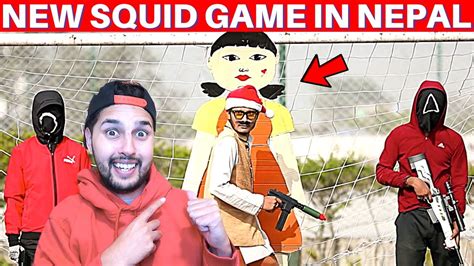 Reacting To Squid Game In Nepal Kushal Pokhrel Youtube