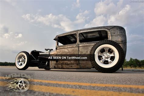1929 Ford Traditional Hot Rod Rat Chopped Sedan Model A 1930 1931 1932 Scta Drag