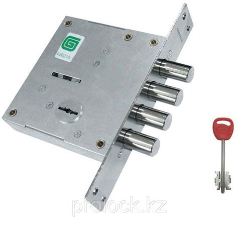 Сувальдный врезной замок Гардиан 40.01Т: продажа, цена в Алматы. Замки ...