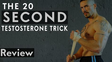 The 20 Second Testosterone Trick How To Increase Testosterone Boost Your Testosterone Youtube