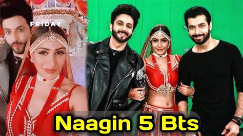 Naagin 5 Behind The Scenes Surbhi Chandna And Sharad Malhotra Masti