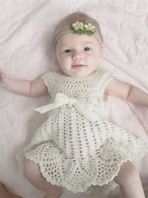 Sophia Heirloom Dress Crochet Pattern Newborn To Months Etsy Ropa