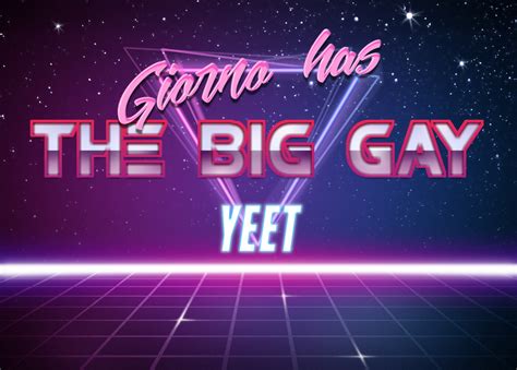 Giorno Is Gay R Abacchio Irl