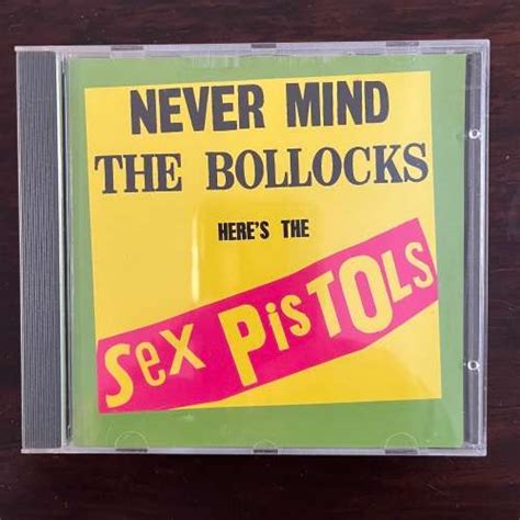 Rock Sex Pistols Never Mind The Bollocks CD Import Punk For Sale