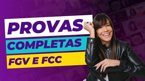 Resolução de Provas das bancas FGV e FCC Prof Adriana Figueiredo