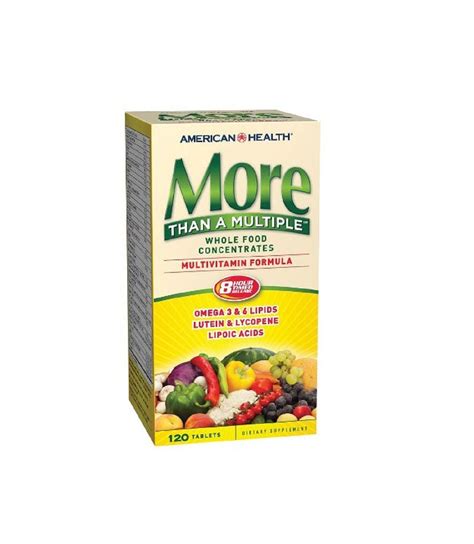 American Health Products - More Than A Multiple - 120 Tablets >>> More ...