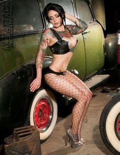 Hot Rod Pin Up Alt Girls Muscle Cars Vintage Pin Ups Calendar Girls Classy Cars Tatoo