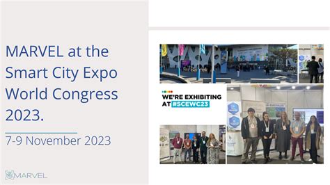 MARVEL at the Smart City Expo World Congress 2023 - MARVEL