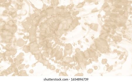 Nude Tie Dye Dream Brushing Nude Stock Illustration