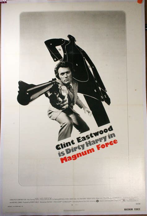 MAGNUM FORCE, Original Vintage Movie Poster