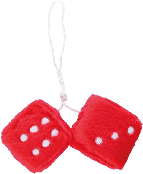 Carpoint Cpt0510079 Fuzzy Dice Red Uk Automotive