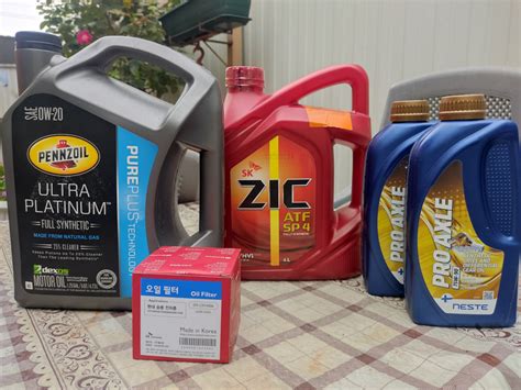 Замена масла в двигателе и трансмиссии. — Hyundai Creta (1G), 2 л, 2018 ...