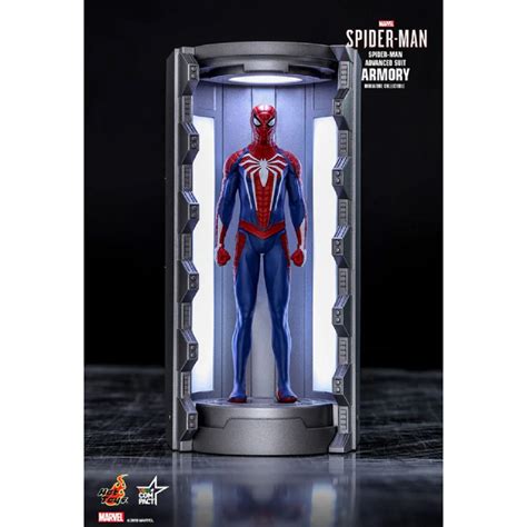 Hot Toys Spider Man Advance Suit Armory Miniature Collectible Vgmc Shopee Philippines