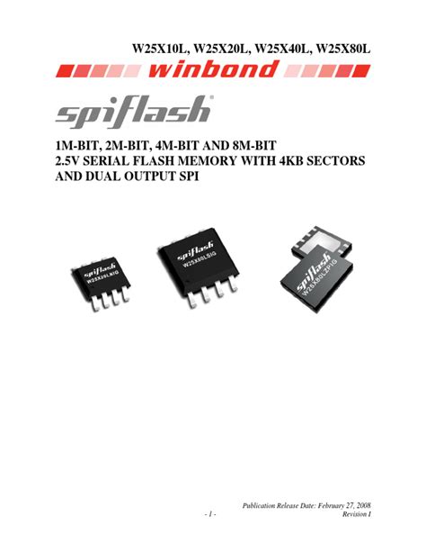 W25X40LZPEG MEMORY Datasheet PDF Distributor Stock And Price