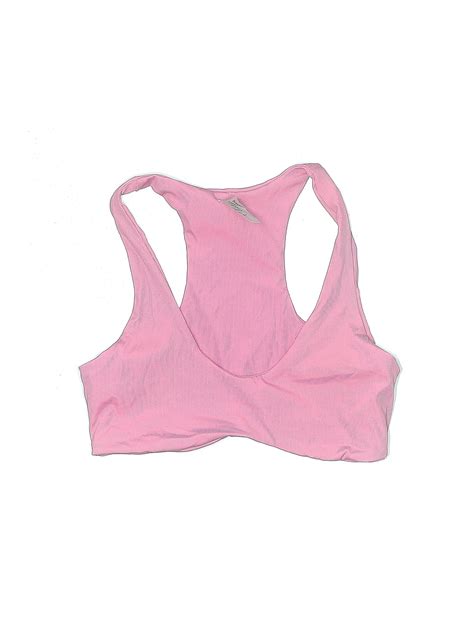 Naked Wardrobe Solid Pink Swimsuit Top Size M Off Thredup