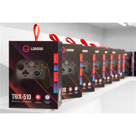 Геймпад LORGAR TRIX-510 Wireless Black (LRG-GP510) ᐉ купити в FOXTROT ...