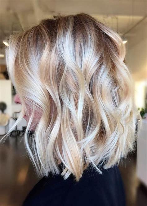 Blonde Balayage Short Hair Looks