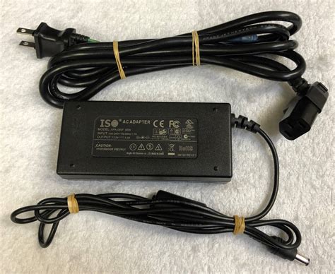 Yahoo!オークション - ISO ACアダプター KPA-060F 60W 12V 5.0A