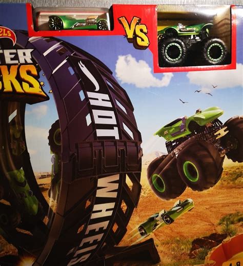 HOT WHEELS TOR MONSTER TRUCK Pętla Wyrzutnia Nowy Gliwice Kup teraz na Allegro Lokalnie