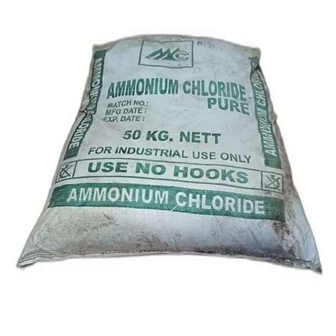 Ammonium Chloride Industrial Grade Kg Bag At Rs Kg In Lucknow