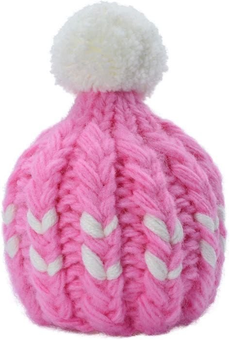 Amazon USWire Handcrafted Crochet Shift Knob Beanie Cover In Pink