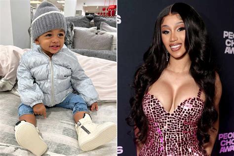 Cardi B Shows Off Her Face Tattoo of Son Wave's Name: Photo