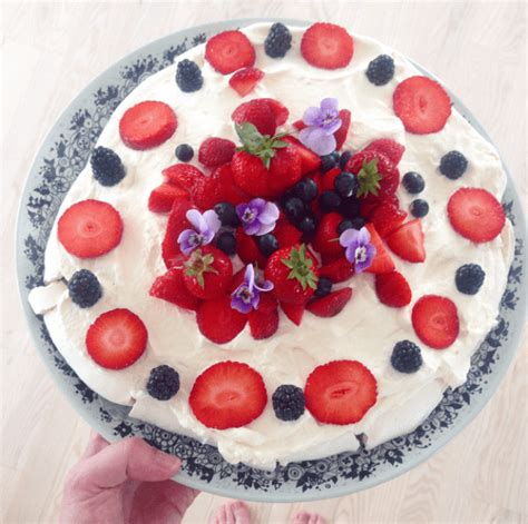 Fancy Pavlova På 3 Min Sabinas Verden