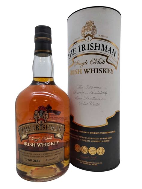 The Irishman Single Malt | Whiskey Bidders | Irish Whiskey Auction ...